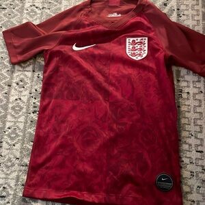England soccer national team jersey youth small red used